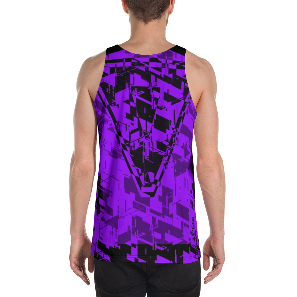 Men's Cyber Purple VBack Tank Top