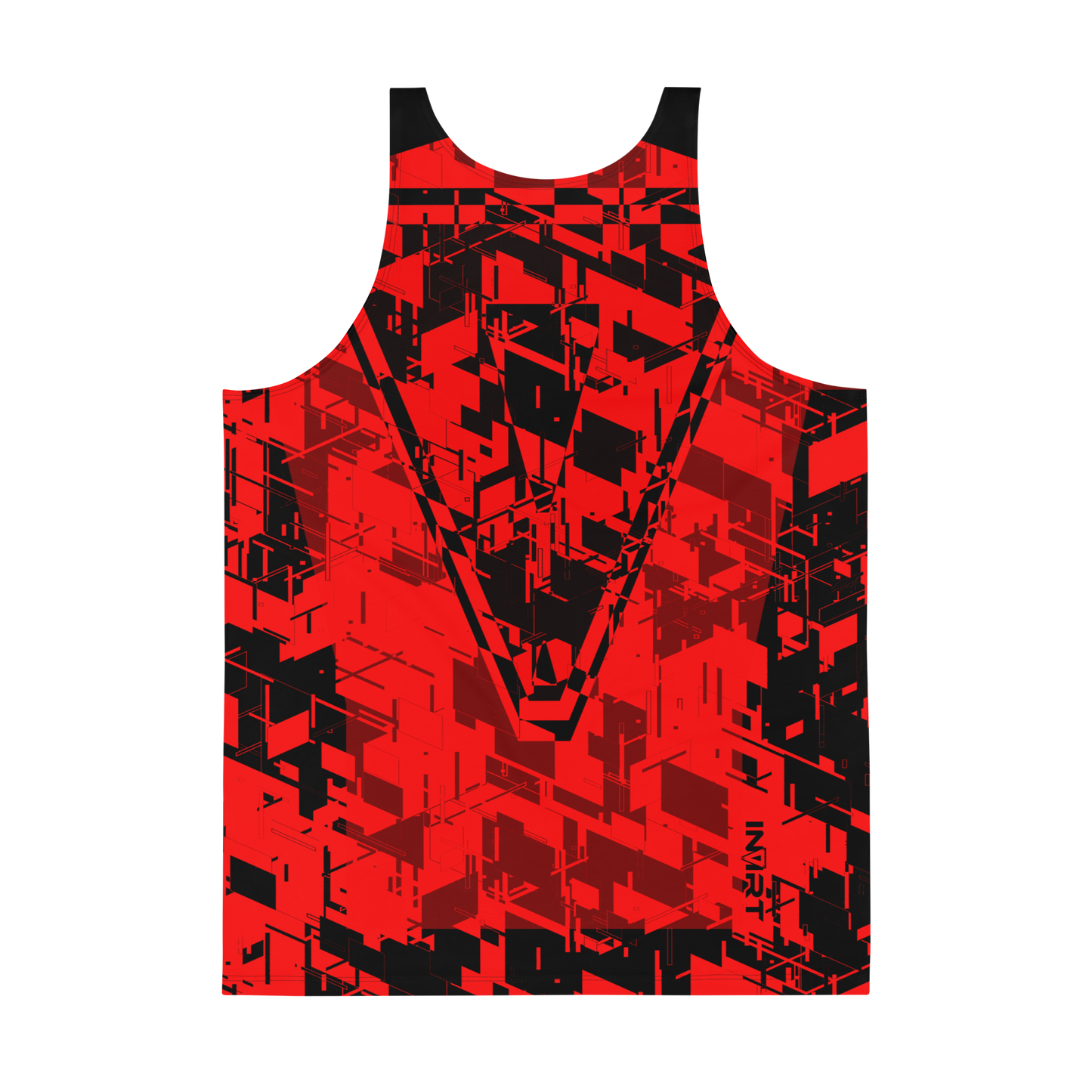 Men's Cyber Red VBack Tank Top