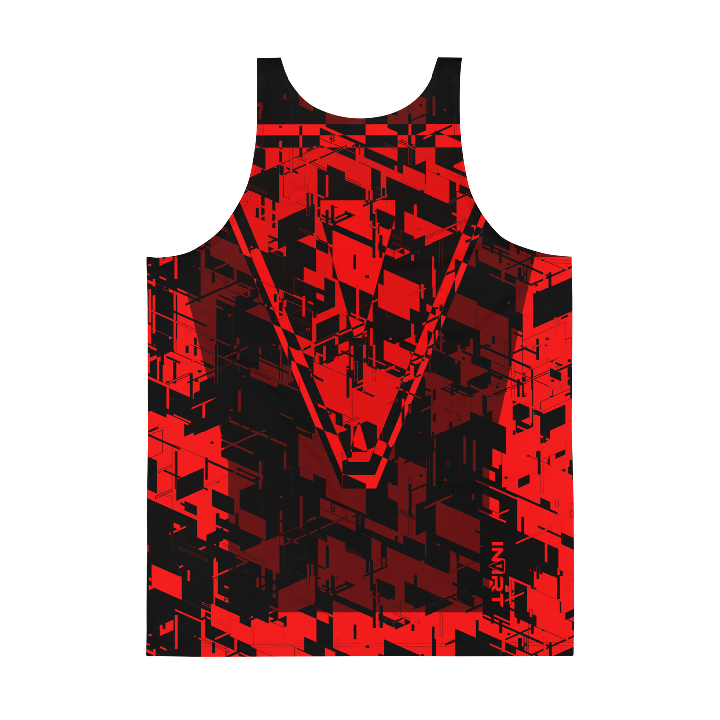 Men's Cyber Red VBack2 Tank Top