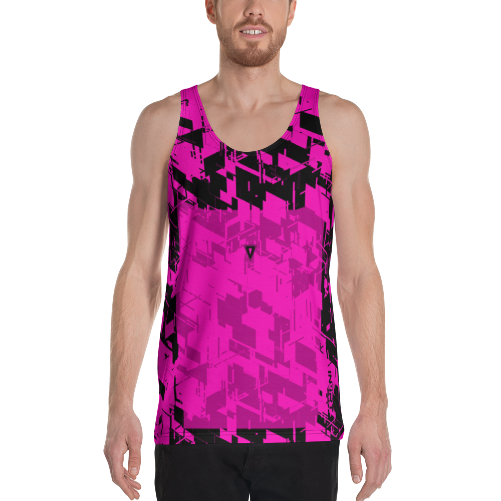 Men's Cyber Pink Tank Top