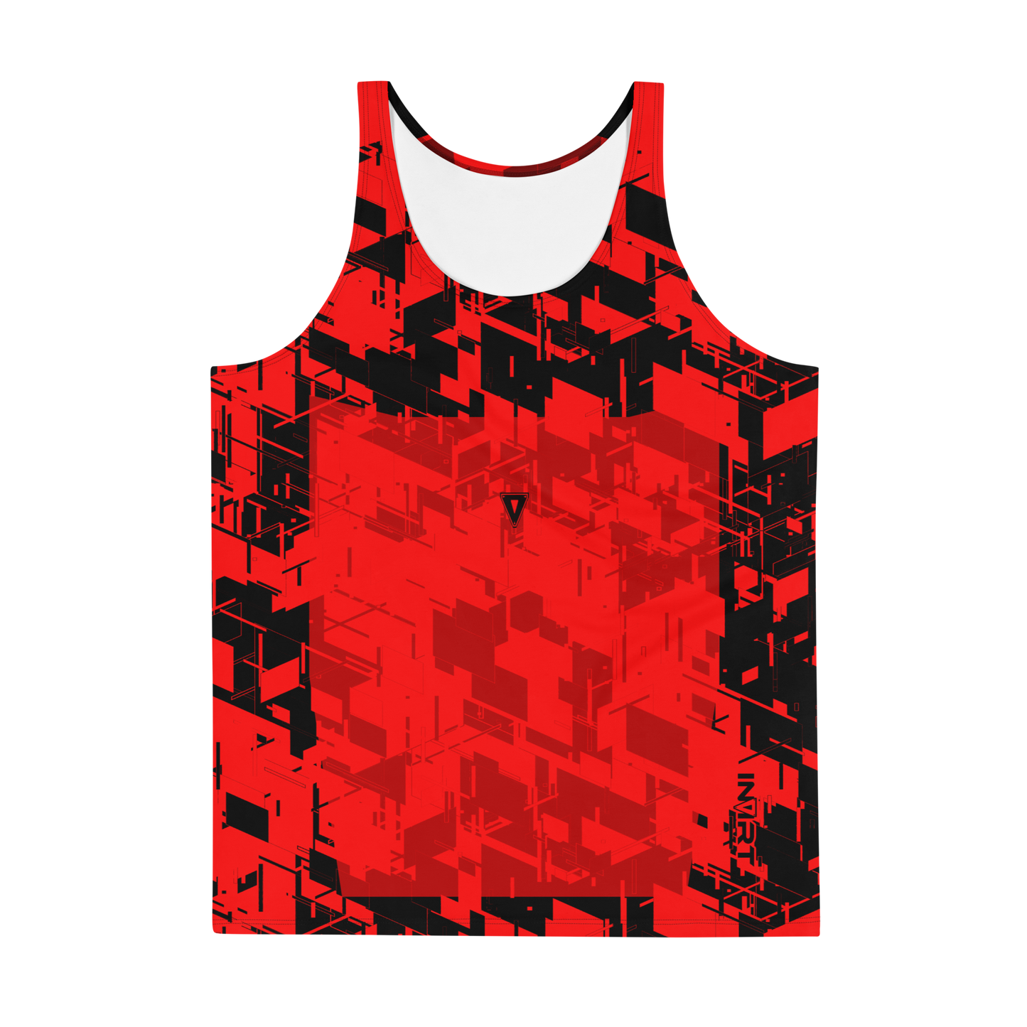Men's Cyber Red VBack Tank Top