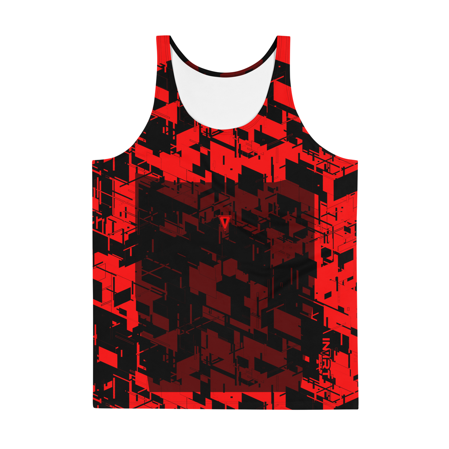 Men's Cyber Red VBack2 Tank Top