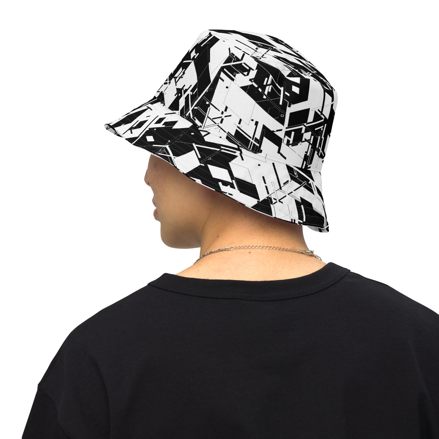 Reversible Cyber Bucket Hat V3
