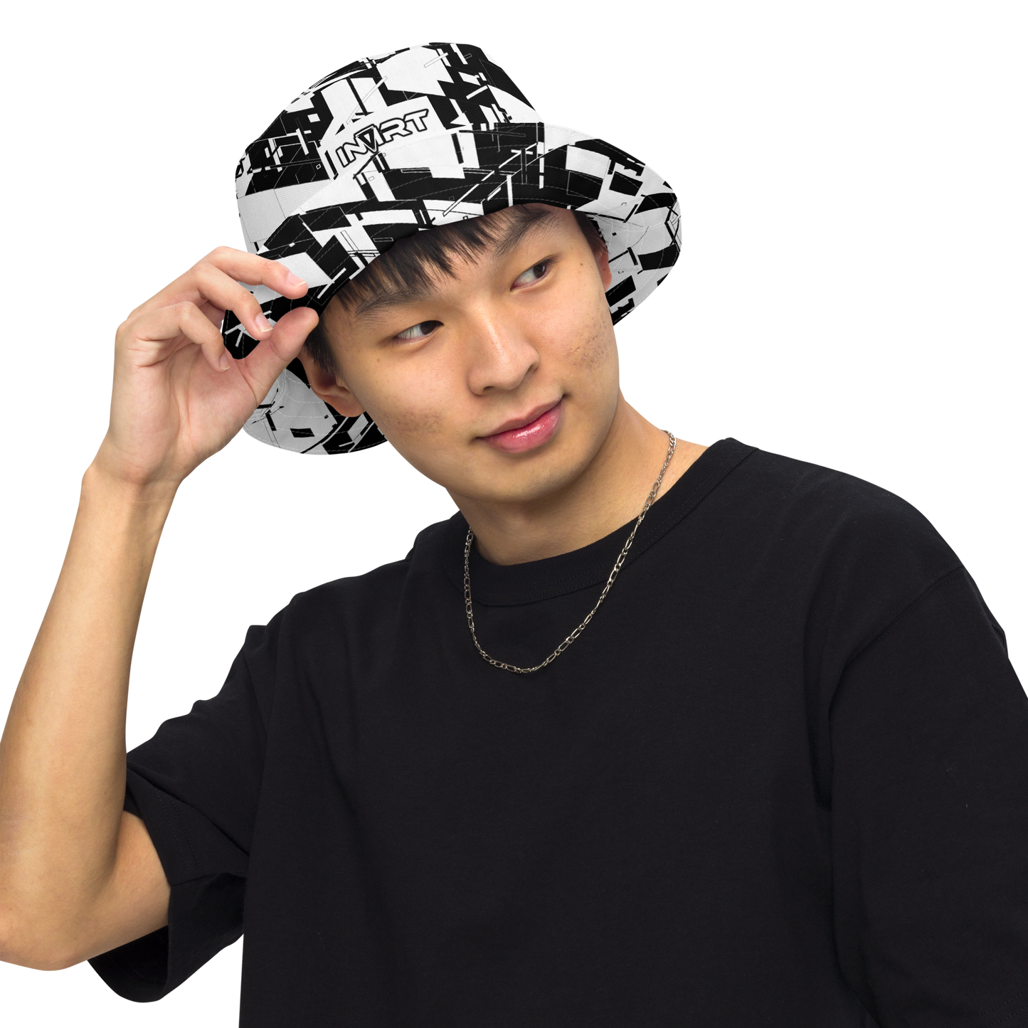 Reversible Cyber Bucket Hat V3