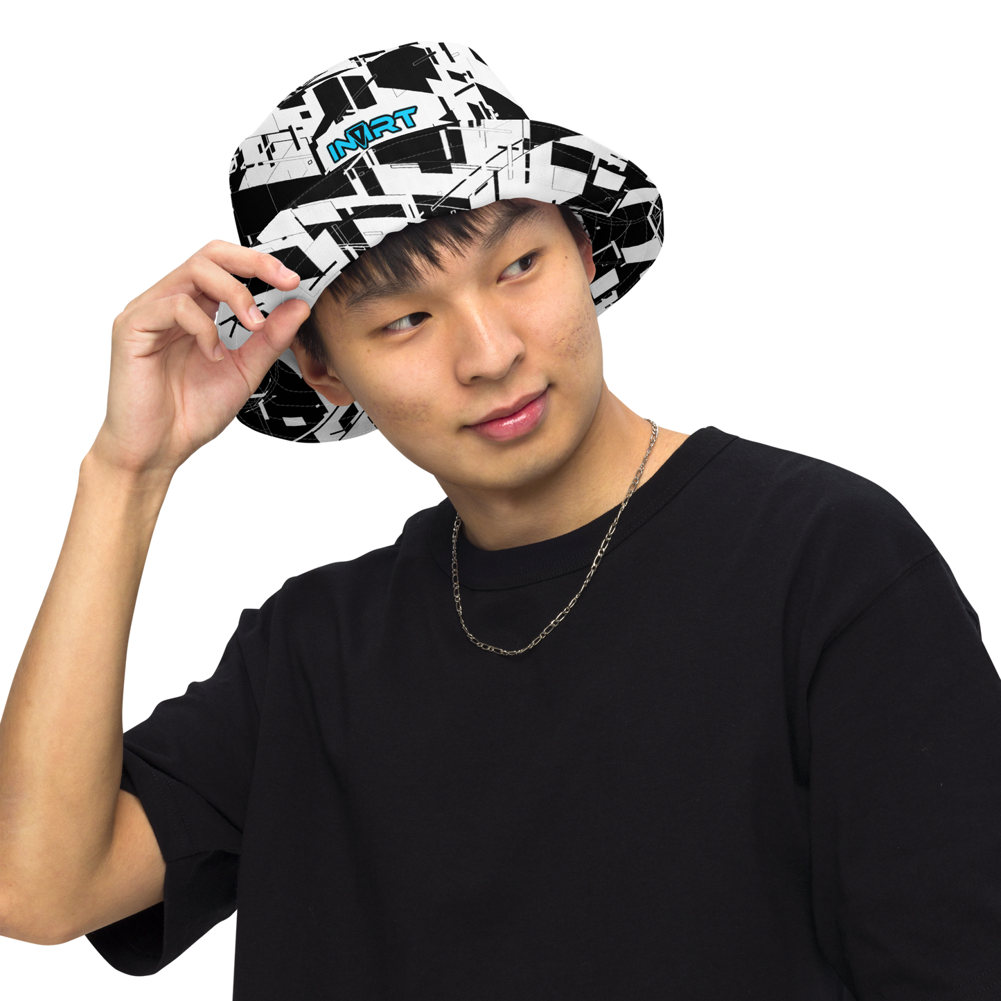 Reversible Cyber Bucket Hat V3