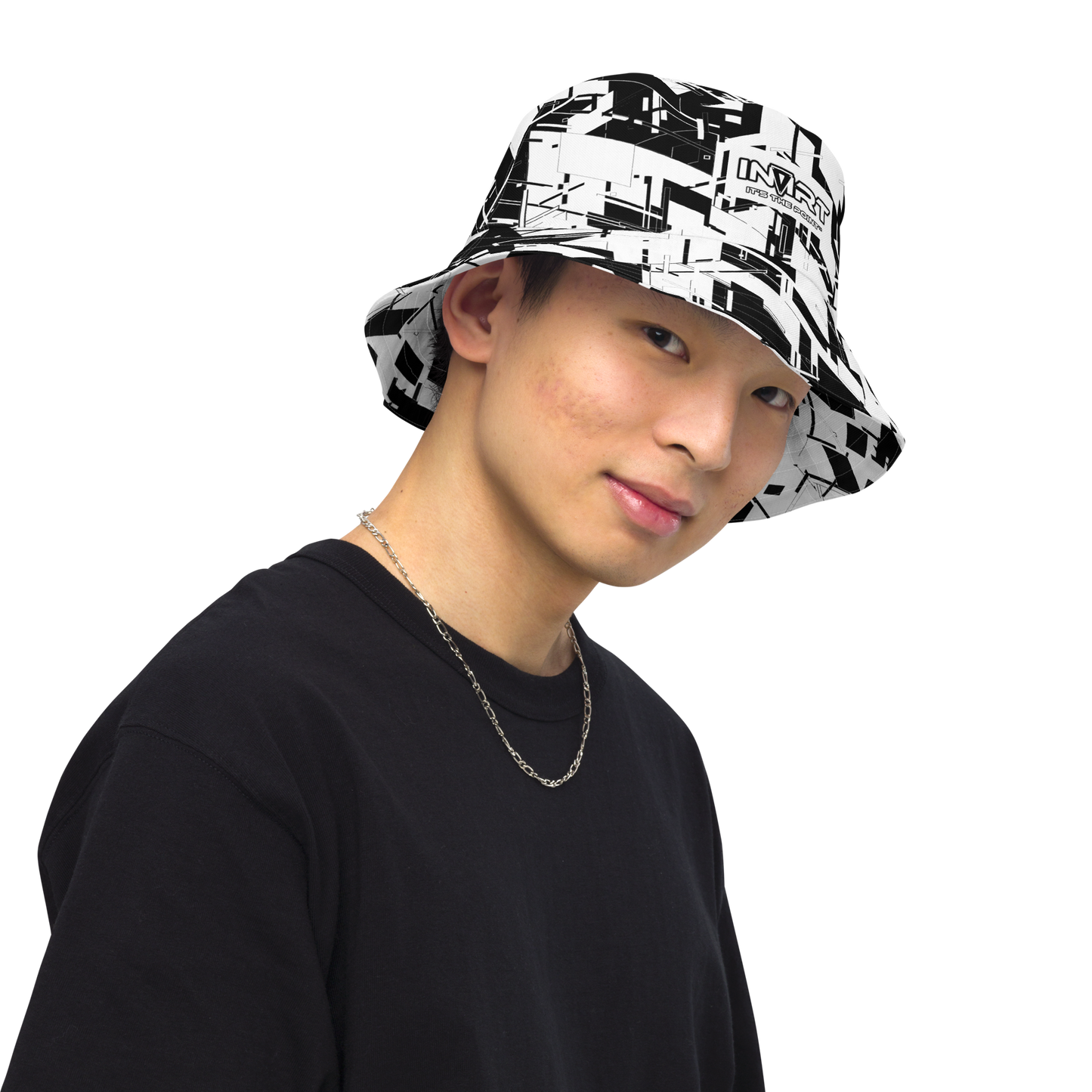 Reversible Cyber Bucket Hat V3