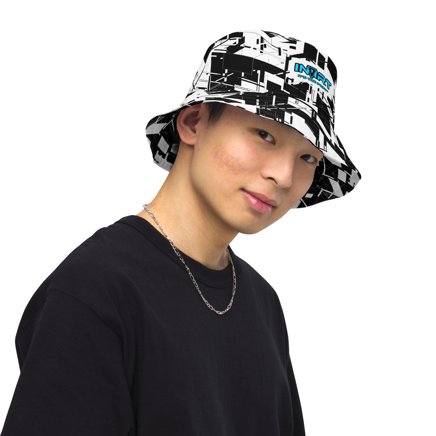 Reversible Cyber Bucket Hat V3