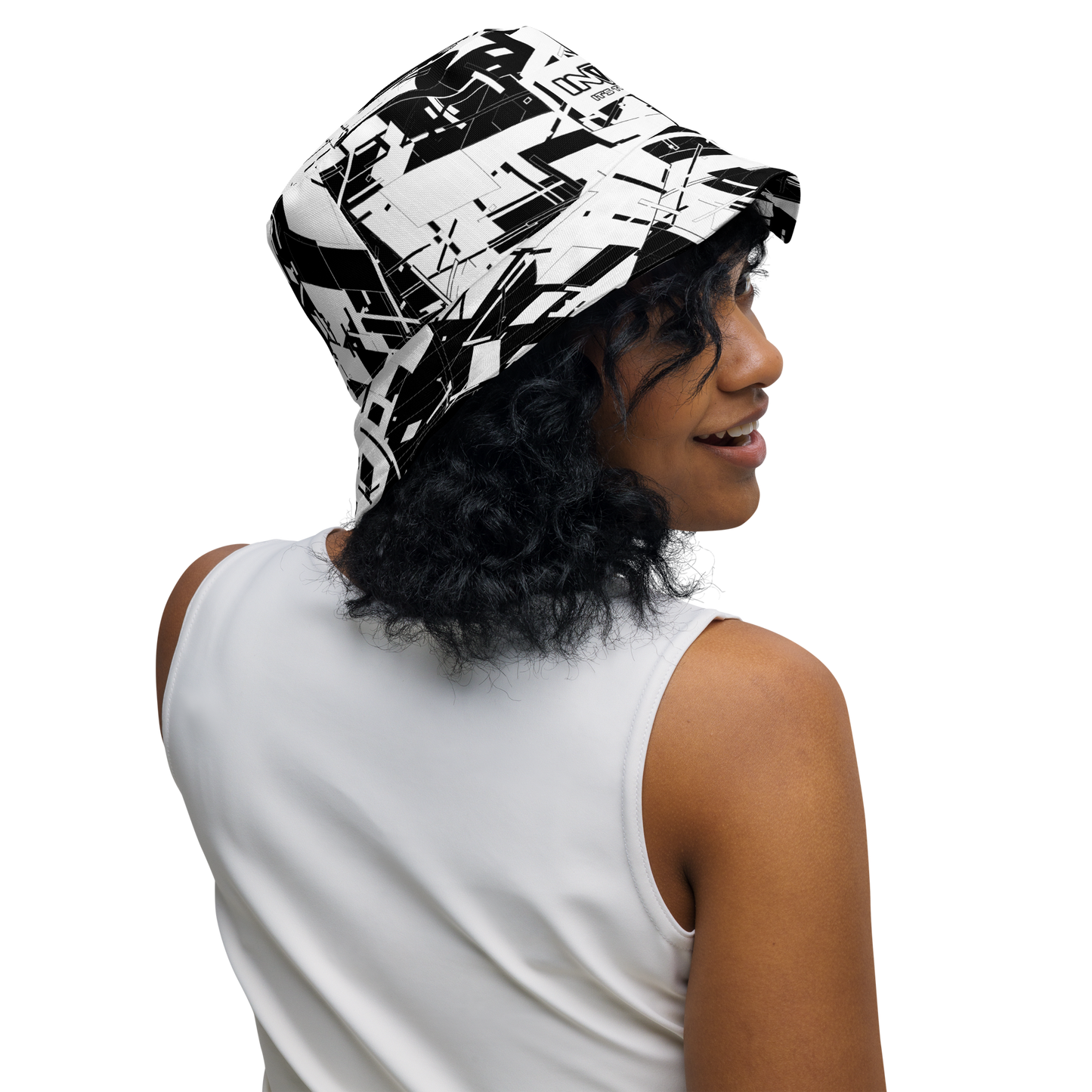 Reversible Cyber Bucket Hat V3
