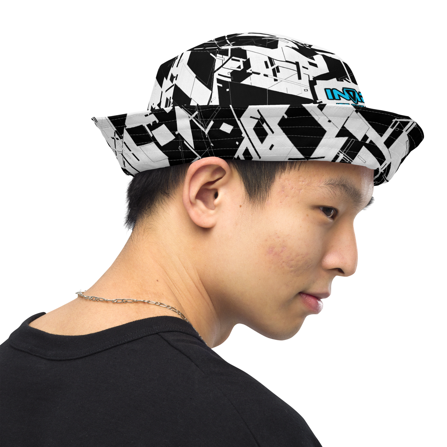 Reversible Cyber Bucket Hat V3