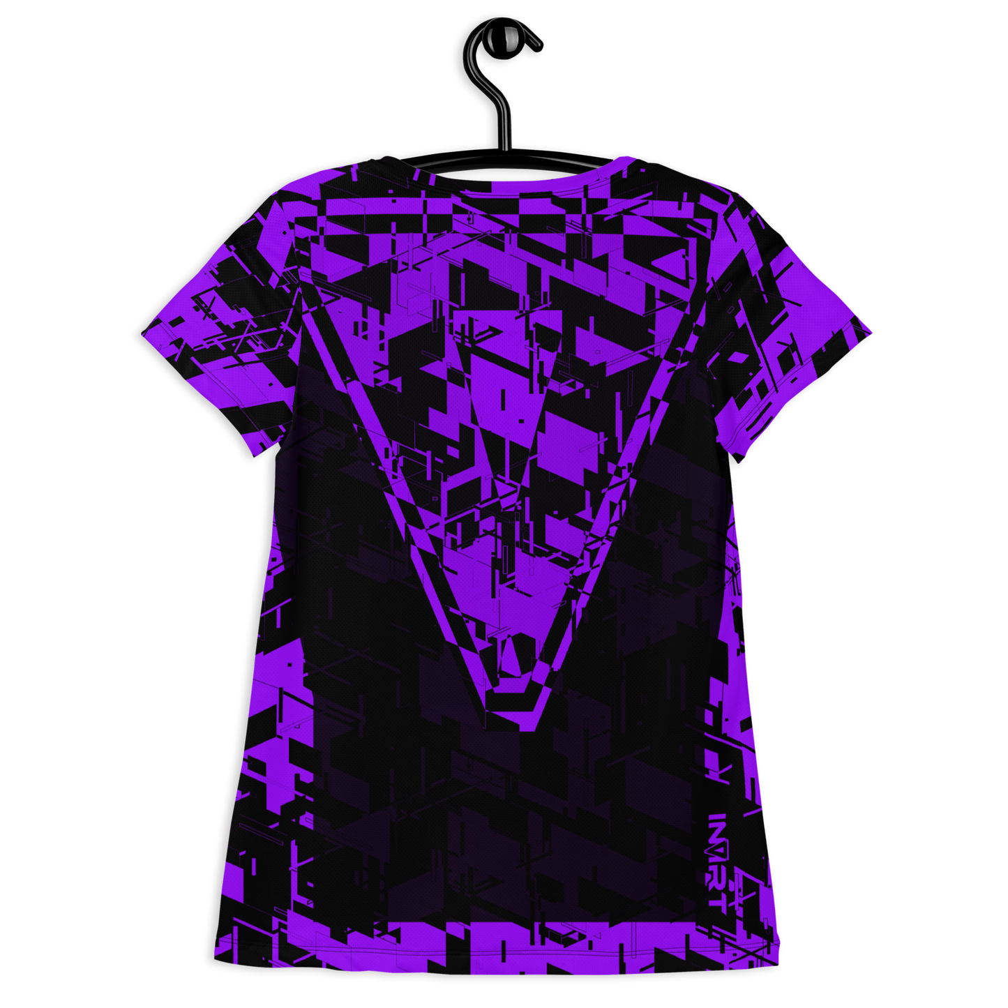 Women's Cyber Purple Athletic T-shirt