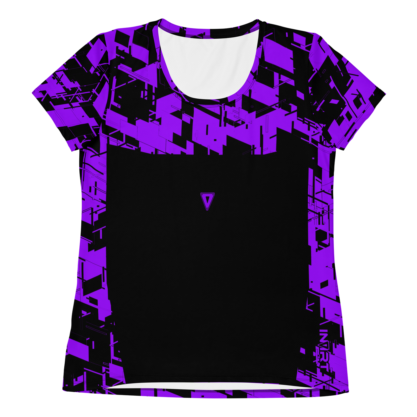 Women's Cyber Purple Athletic T-shirt
