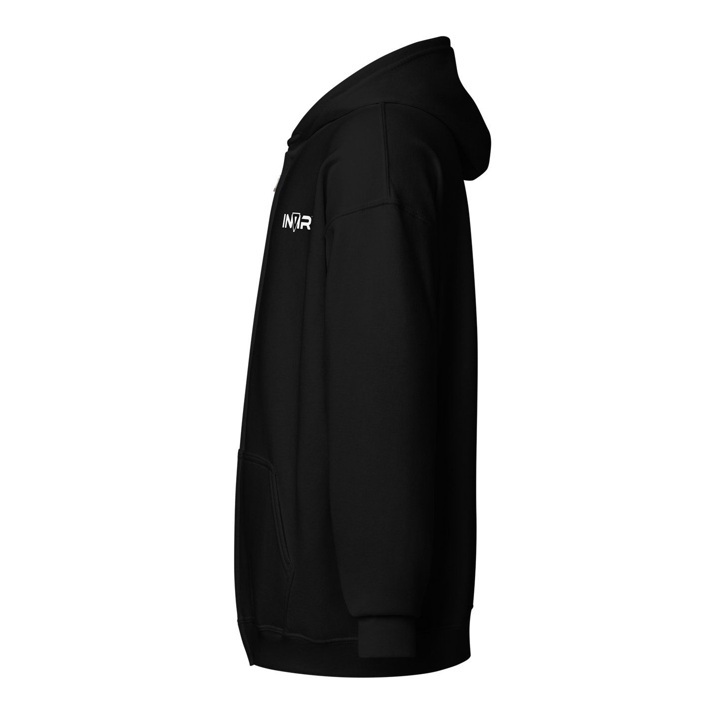 Black Heavy Blend Zip Hoodie Unisex