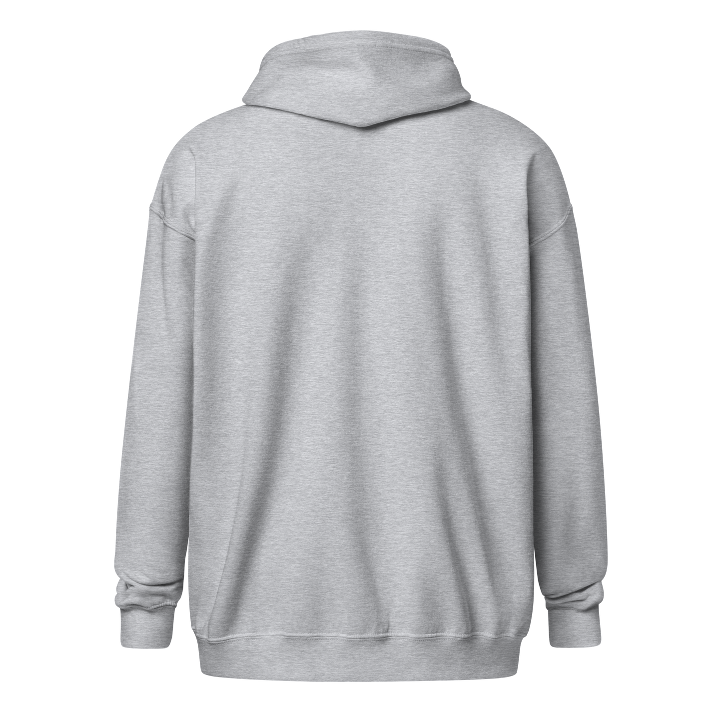 White Heavy Blend Zip Hoodie Unisex