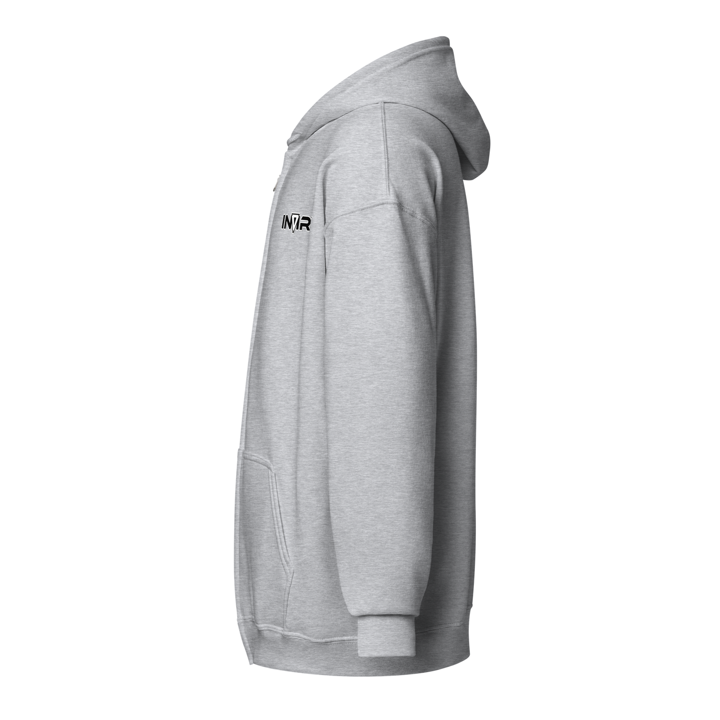 White Heavy Blend Zip Hoodie Unisex
