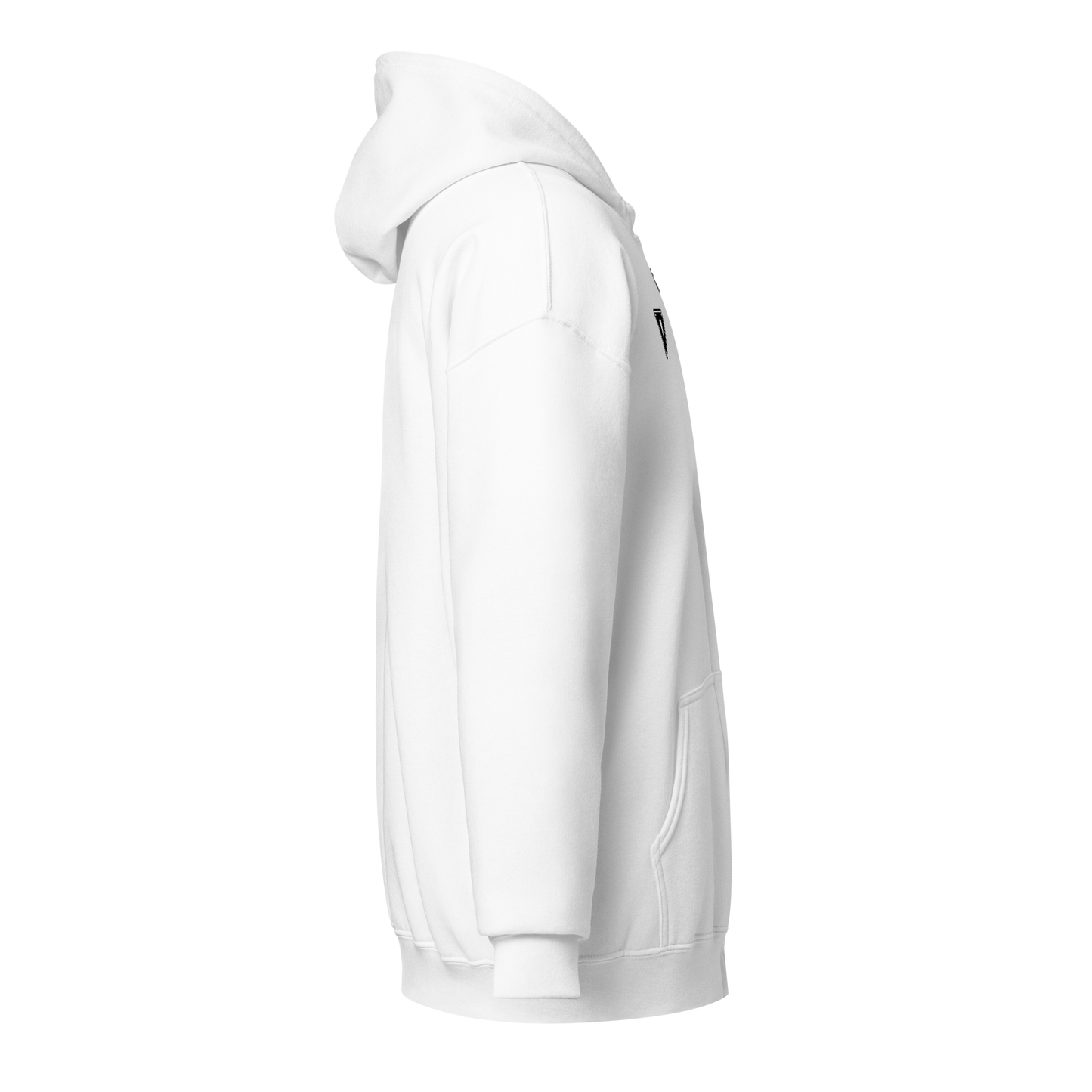 White Heavy Blend Zip Hoodie Unisex