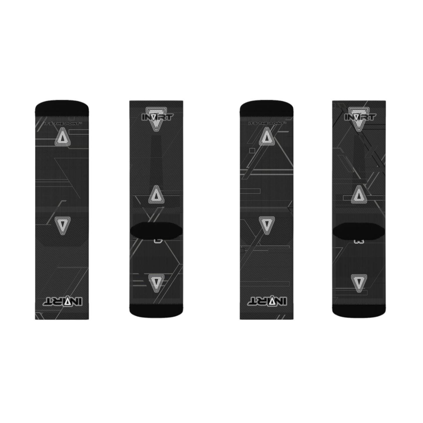 Neutral Dark Grey Socks
