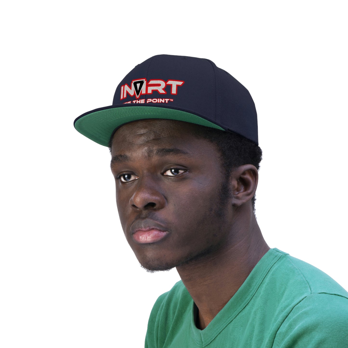 INVIRT Cyber Red Flat Bill Hat