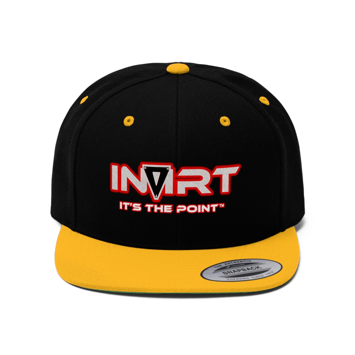 INVIRT Cyber Red Flat Bill Hat