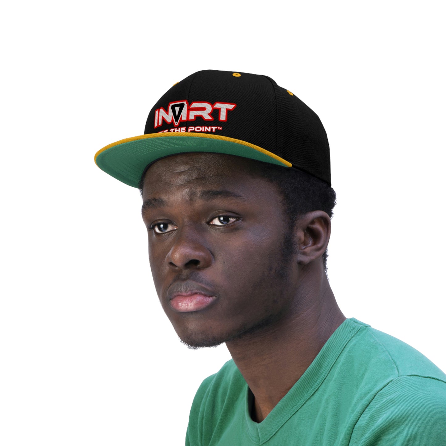INVIRT Cyber Red Flat Bill Hat