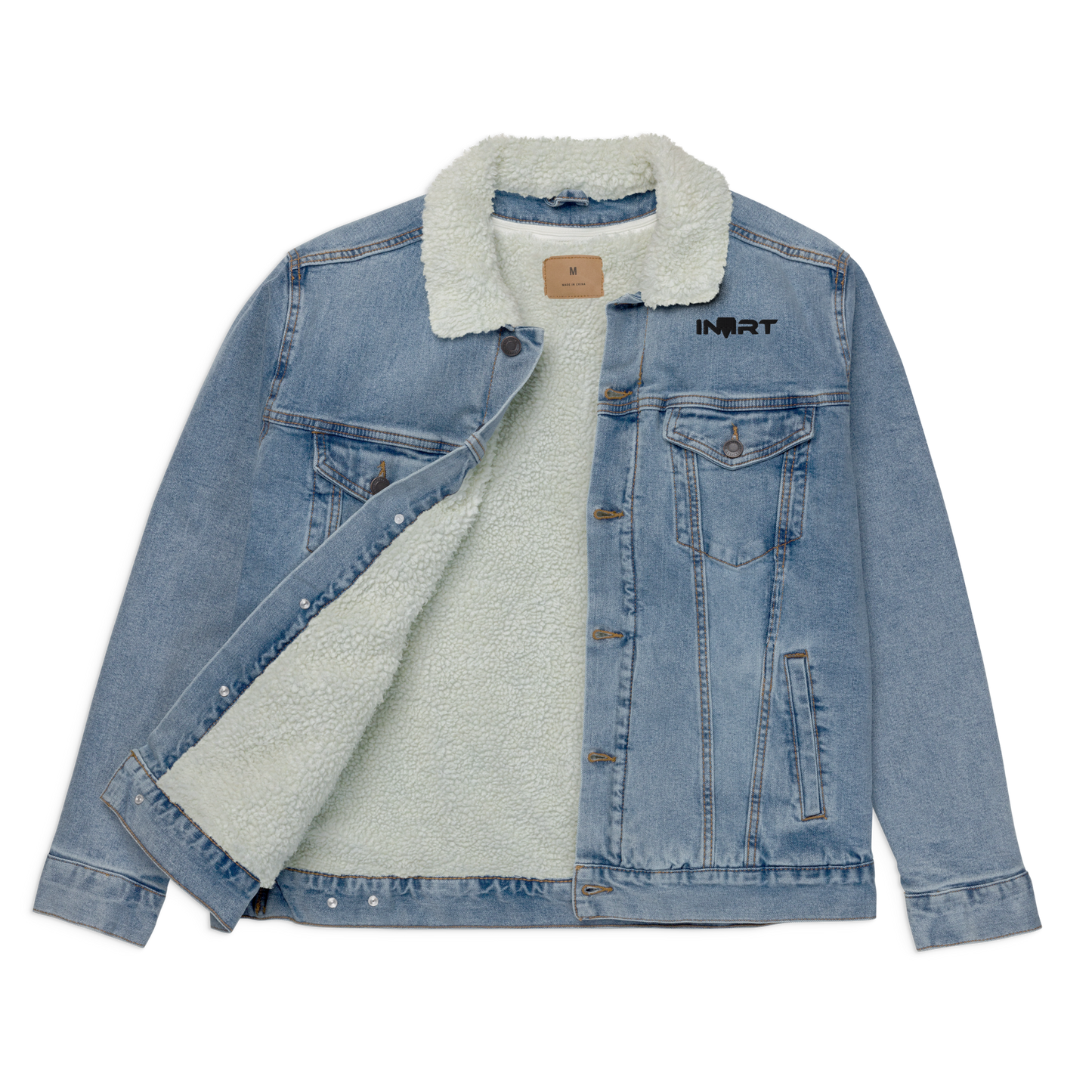 Womens Denim Sherpa Jacket 1.0