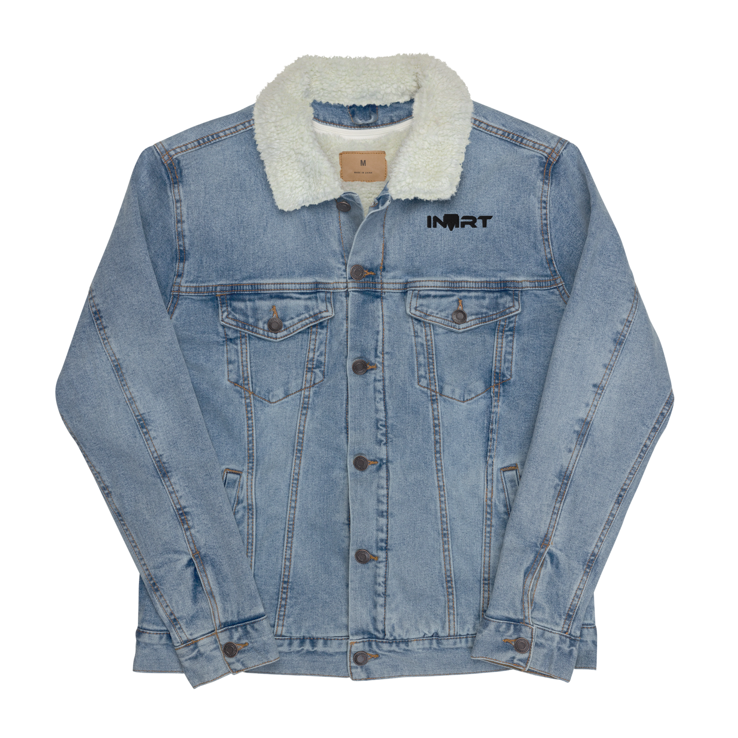 Womens Denim Sherpa Jacket 1.0