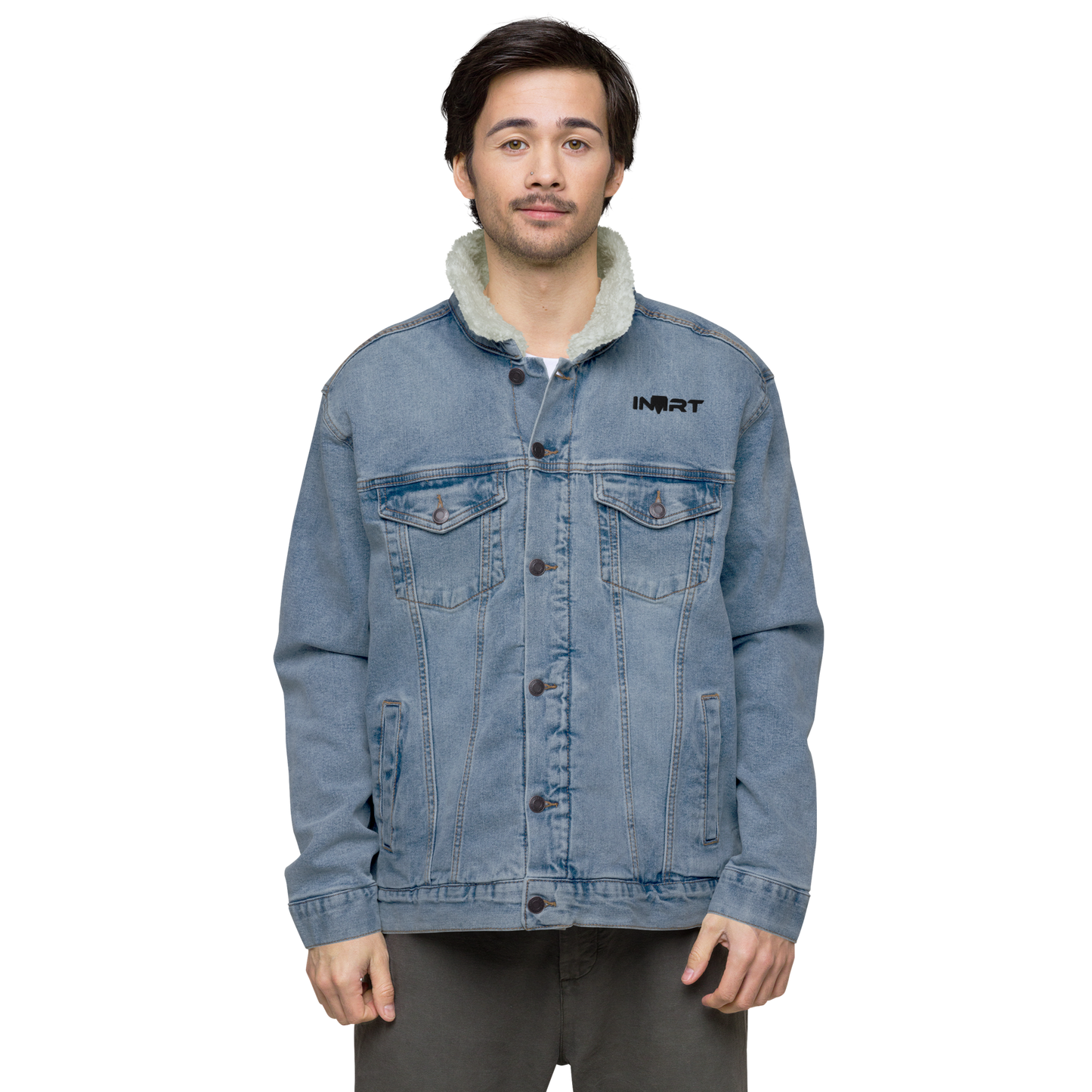 Womens Denim Sherpa Jacket 1.0