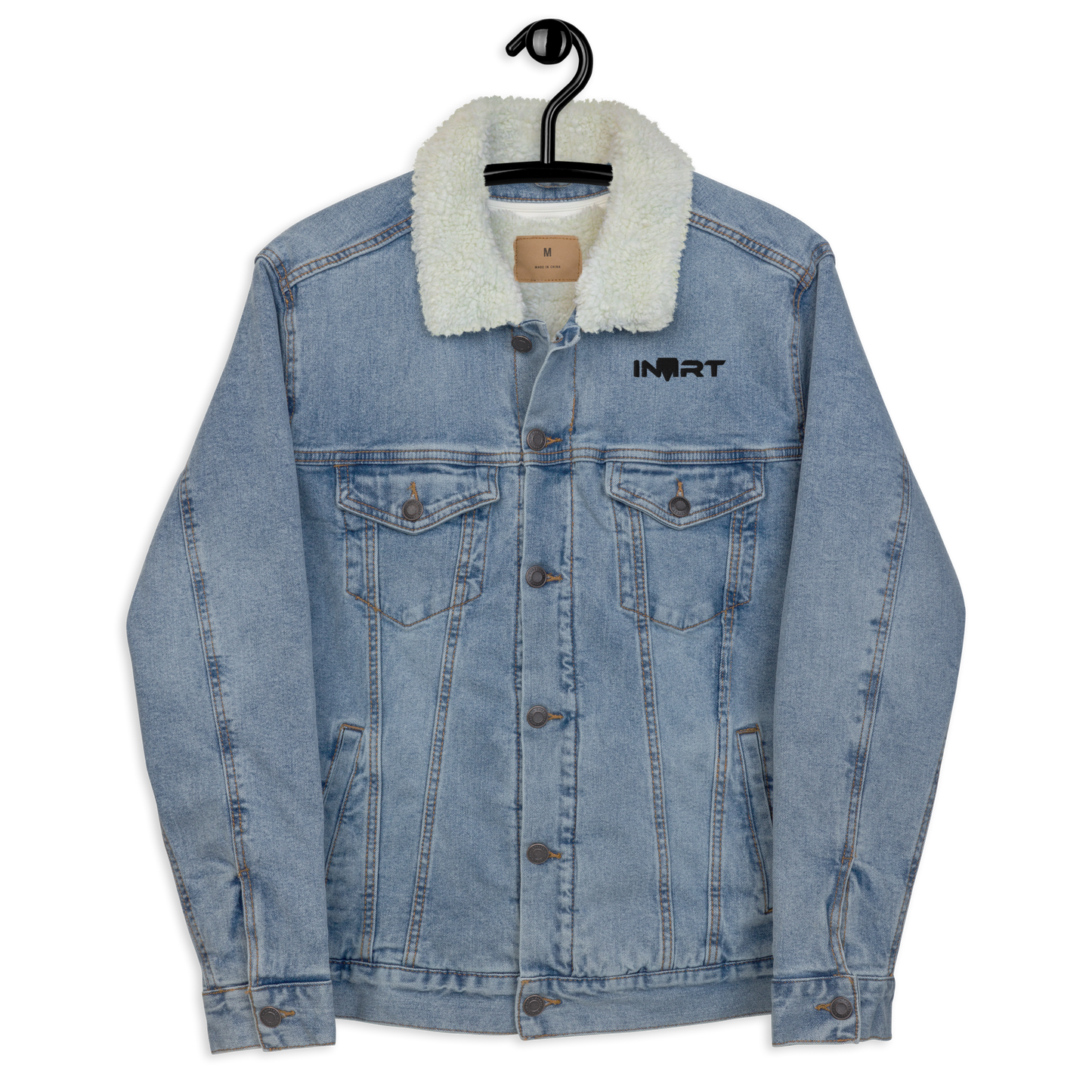 Womens Denim Sherpa Jacket 1.0