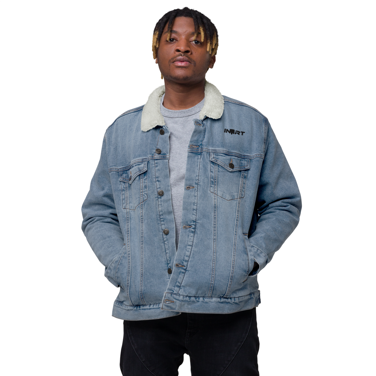 Mens Denim Sherpa Jacket 1.0