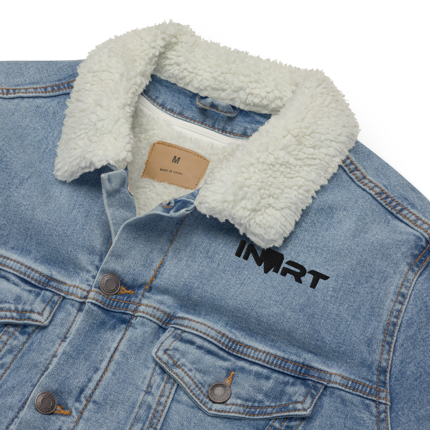 Womens Denim Sherpa Jacket 1.0