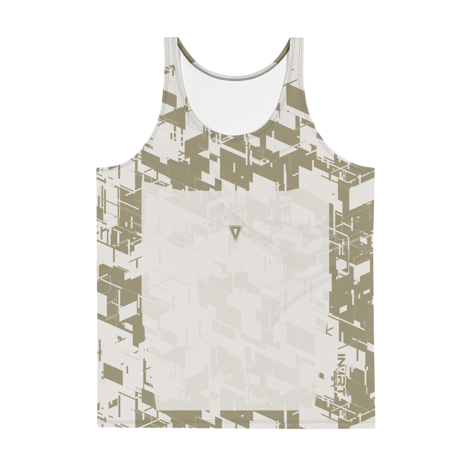 Mens Neutral Cyber VBack Tank Top