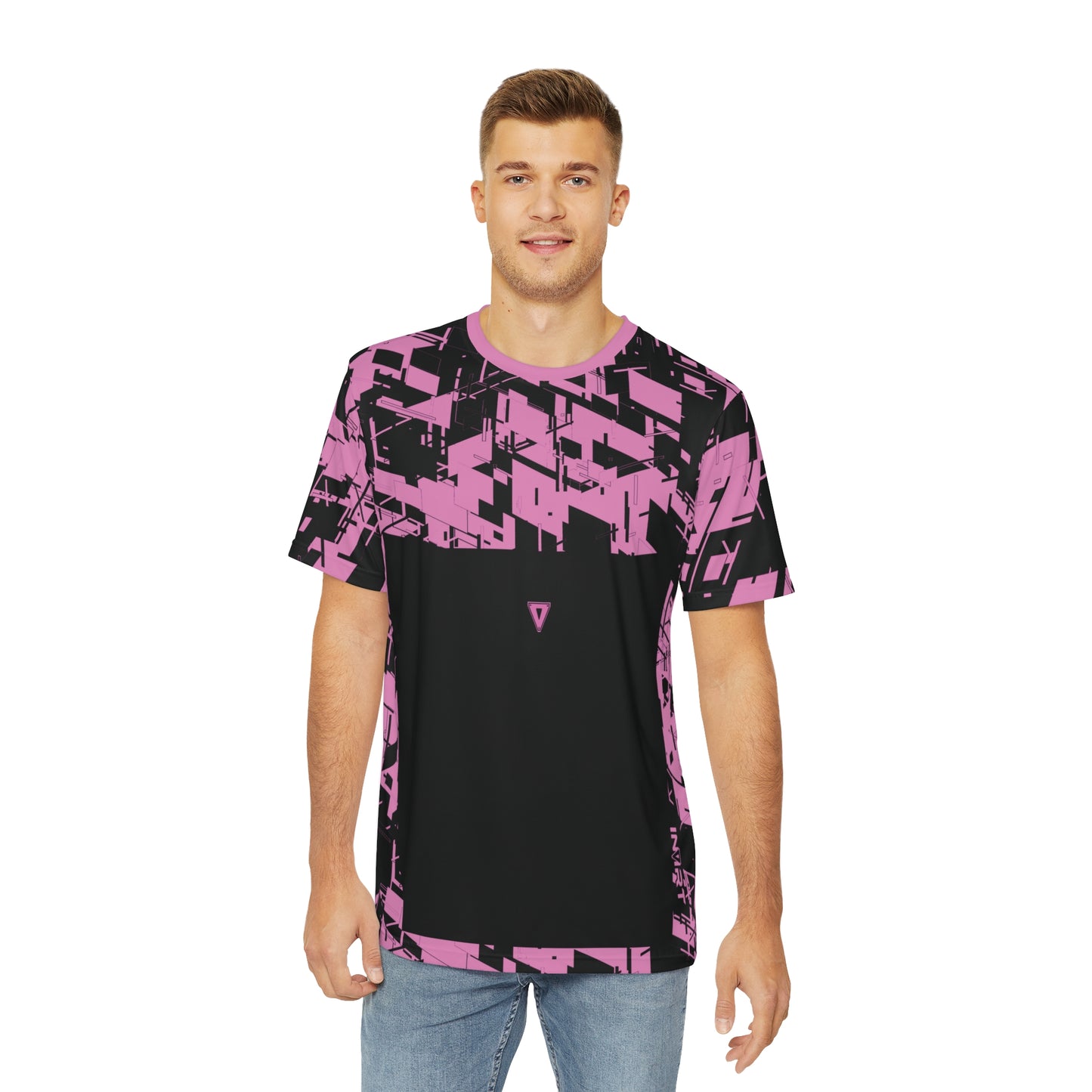 Men's Cyber Pink T Shirt V2