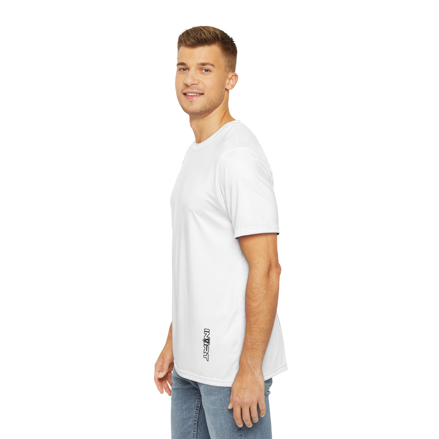 Men's Plain Cyber White T Shirt