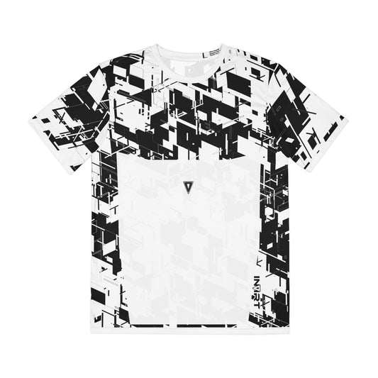 Men's Cyber Line White T Shirt