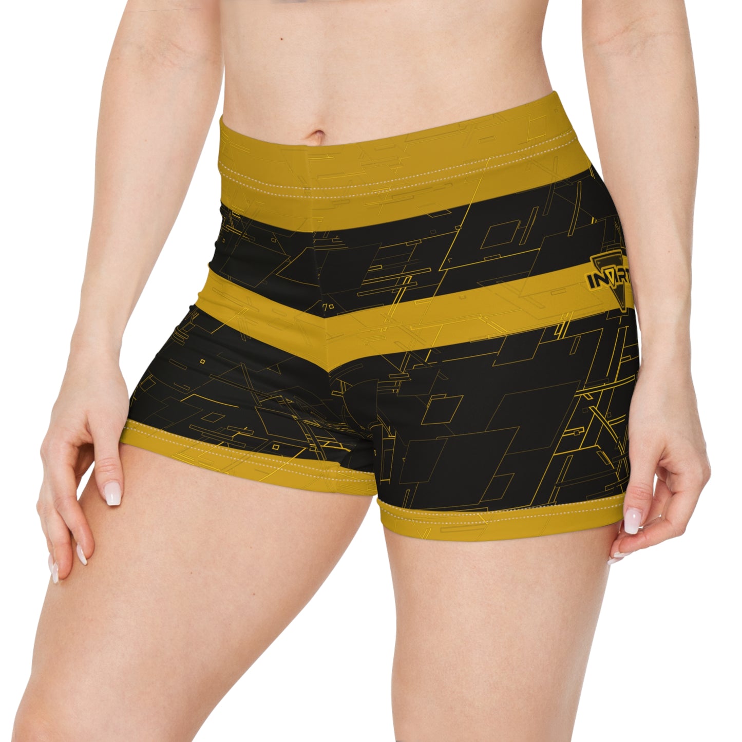 Cyber Yellow v2 Fitness Shorts