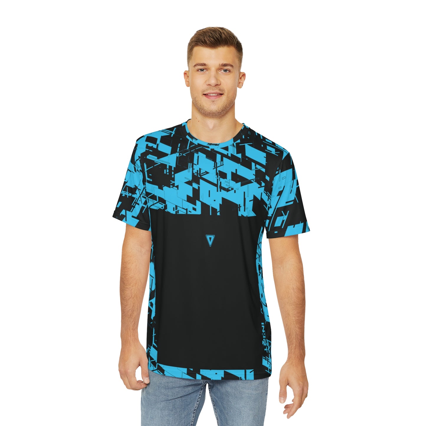 Men's Cyber Blue V2 T Shirt