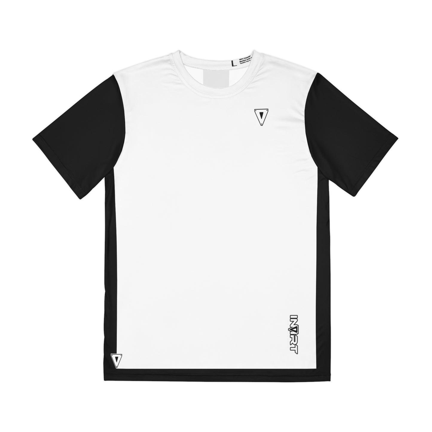 Men's Plain Cyber White Line T Shirt V2