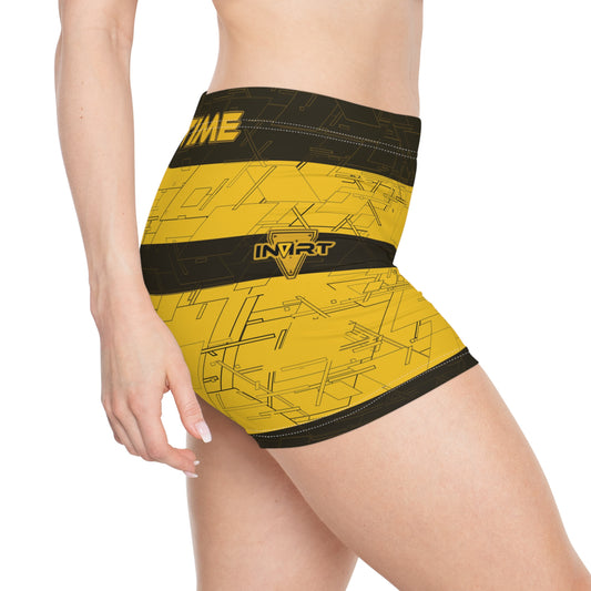 Cyber Yellow Fitness Shorts