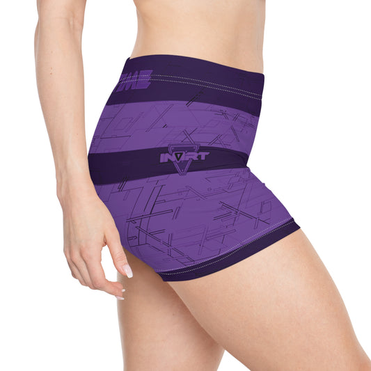 Cyber Purple Fitness Shorts