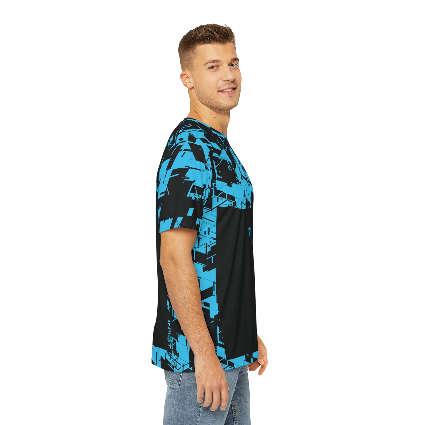 Men's Cyber Blue V2 T Shirt