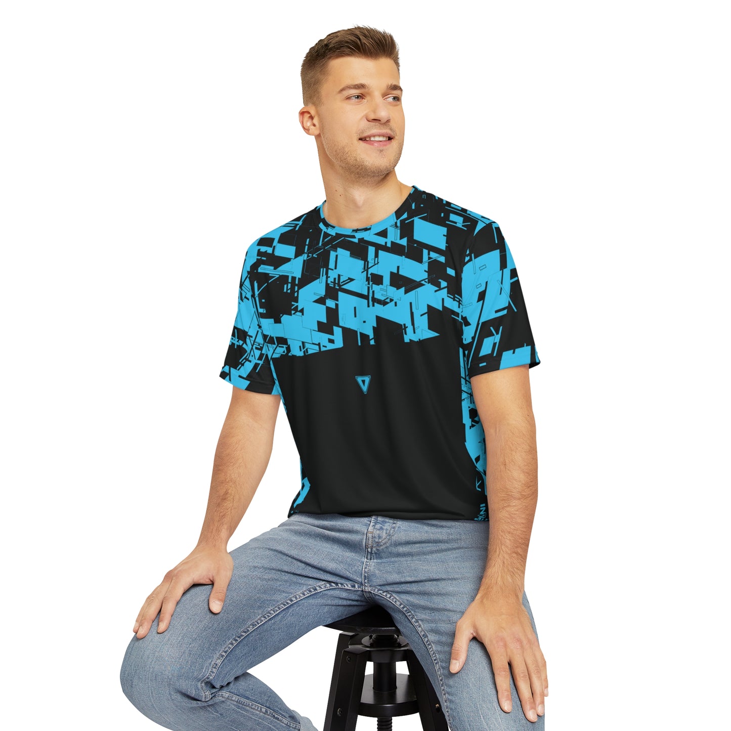 Men's Cyber Blue V2 T Shirt