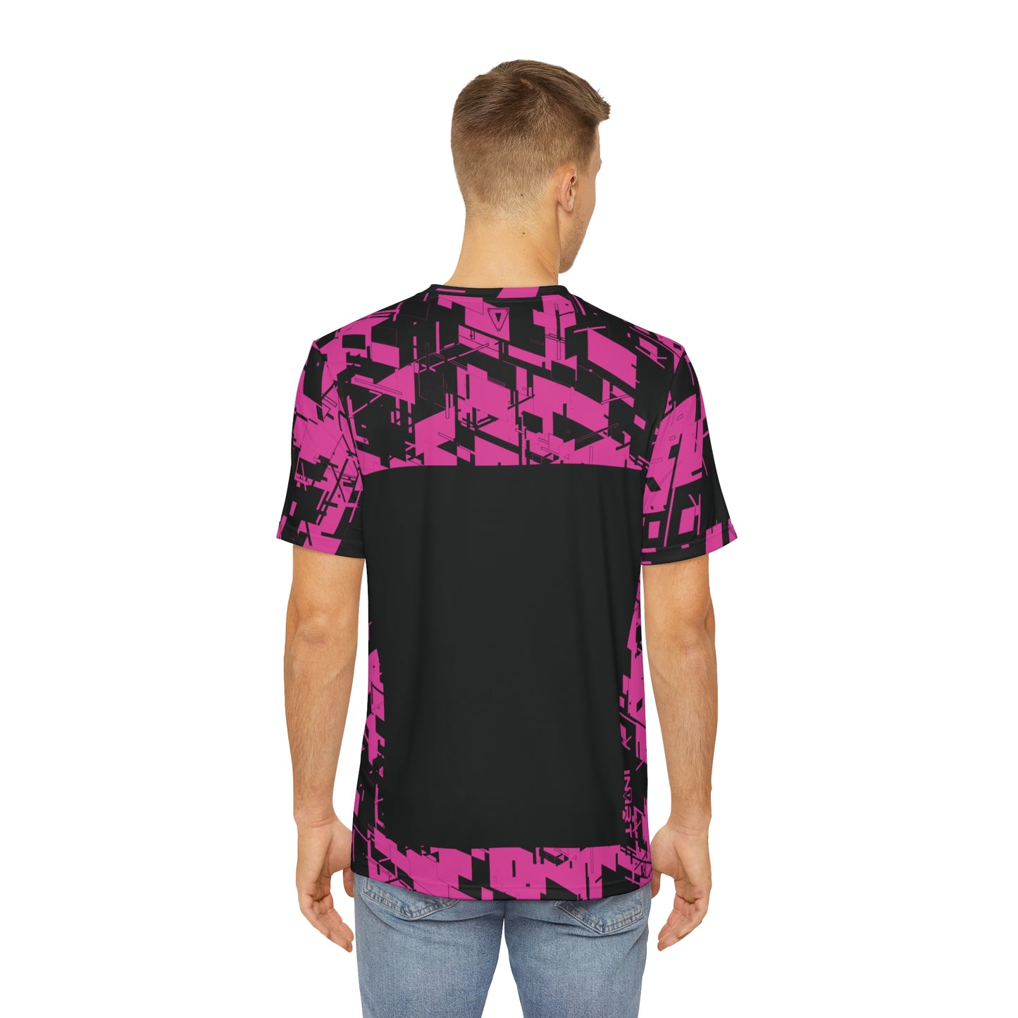 Men's Cyber Hot Pink T Shirt