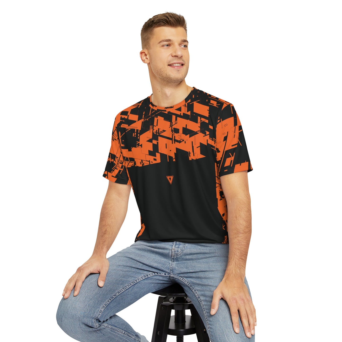 Men's Cyber Orange V2 T Shirt