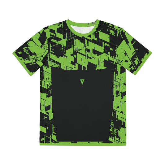 Men's Cyber Line Green V2 T Shirt