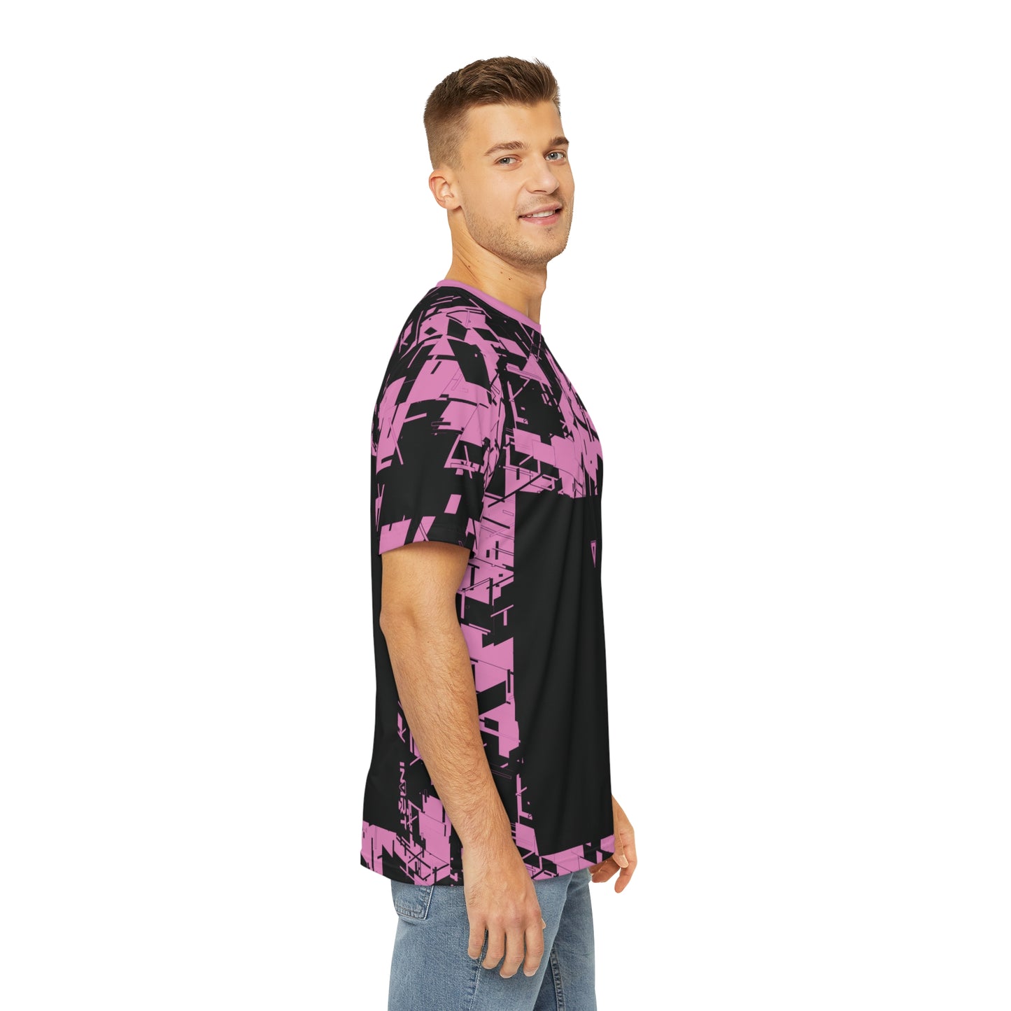 Men's Cyber Pink T Shirt V2