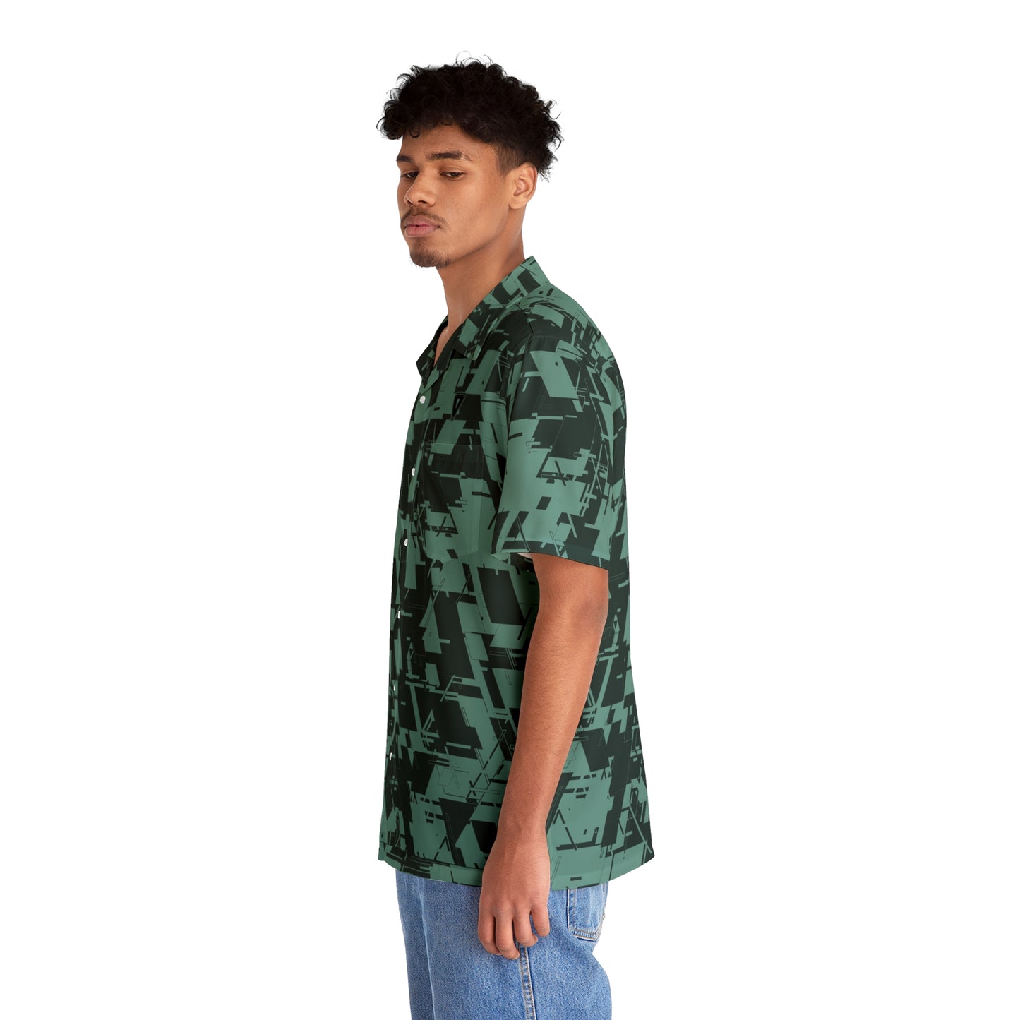 Jungle Cyber-Hawaiian Shirt
