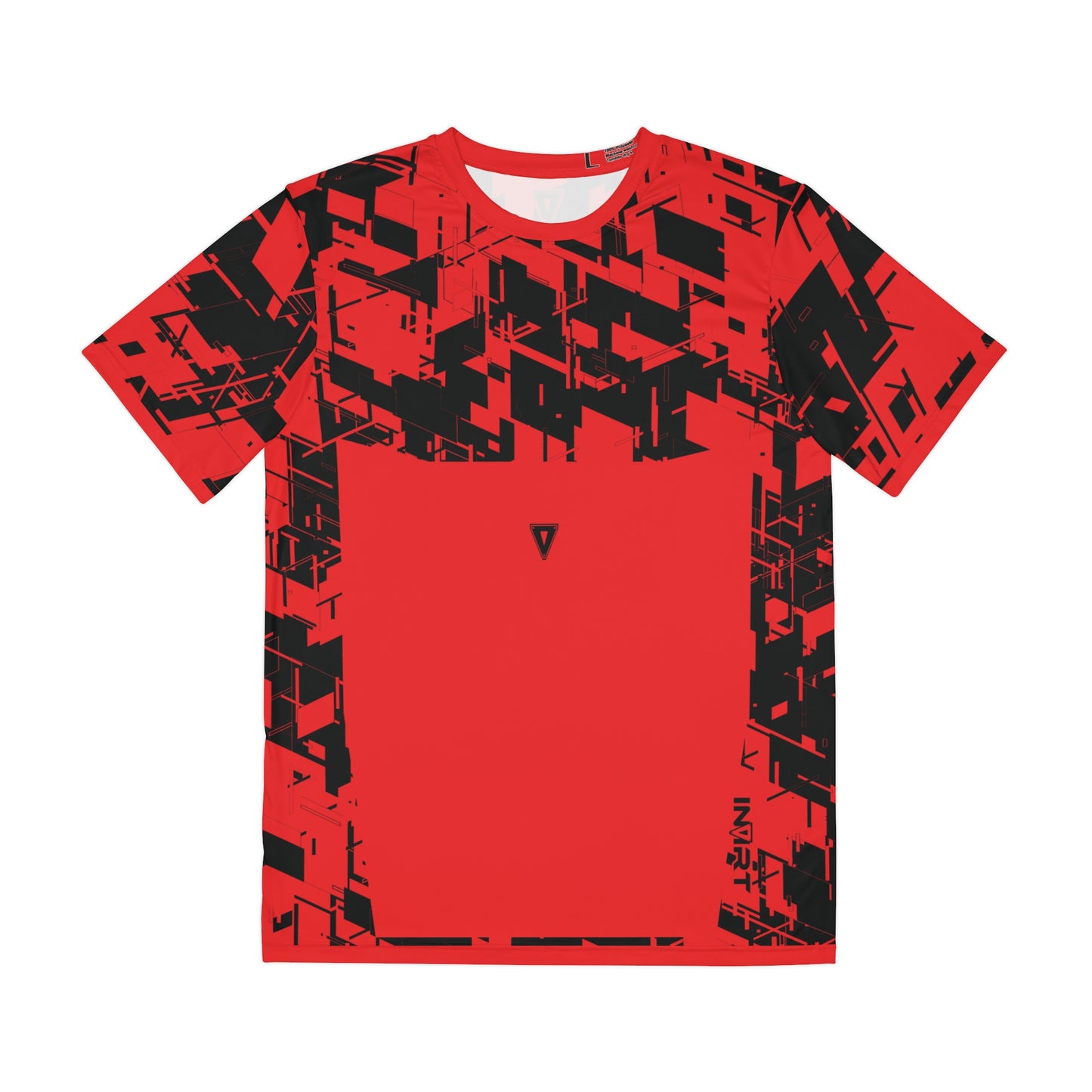 Men's Cyber Line Red T Shirt