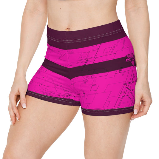 Cyber Pink Fitness Shorts