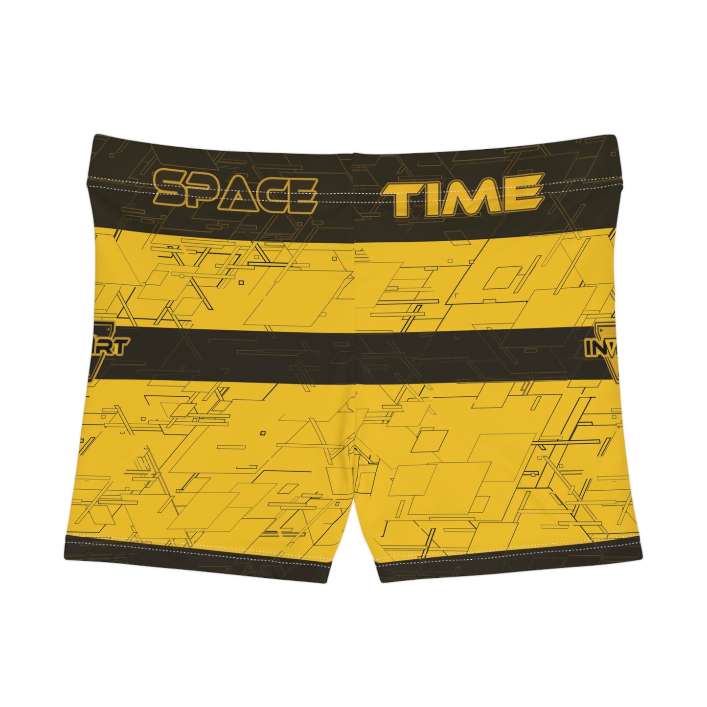 Cyber Yellow Fitness Shorts