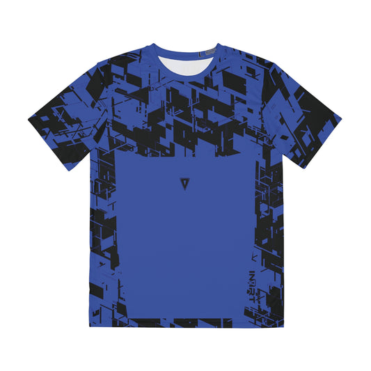 Men's Cyber Blue-Plasma T Shirt