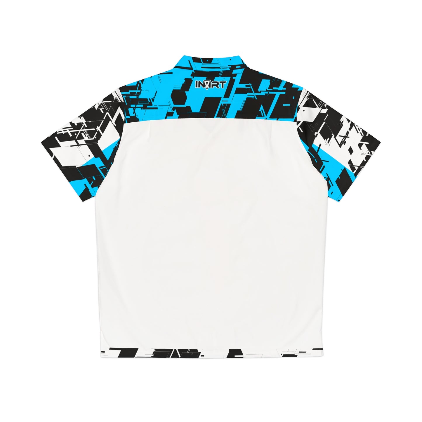 White Cyber Button Up V2